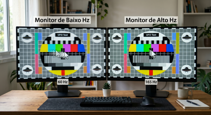 Comparação de hz